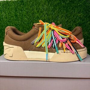 Anta Kai Hela Style Roots Pack Brown Multicolor Laces Kyrie Irving